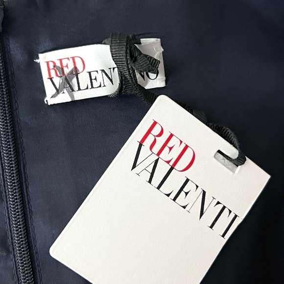 NWT VALENTINO Sparkle Floral Embroidered Jacquard Sleeveless Scoop Neck Dress - Picture 3 of 6